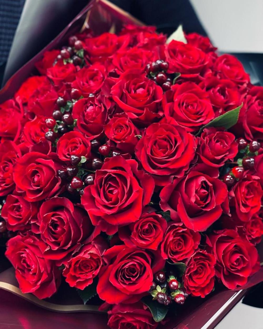 Dear Red Rose Bouquet 50'li